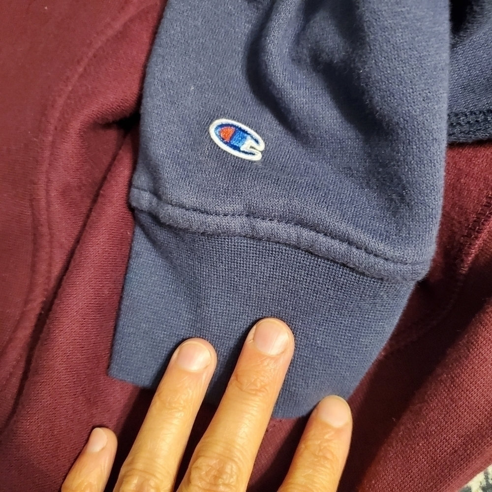 NWT Champion Heritage Fleece Crew Block C Sweater - Picture 6 of 6